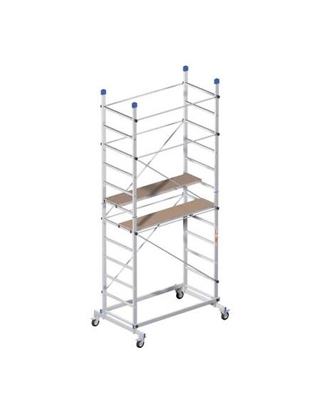 TRABATTELLO ZEUS MARCHETTI ALLUMINIO/LEGNO CM 157X70 H.CM 198/360