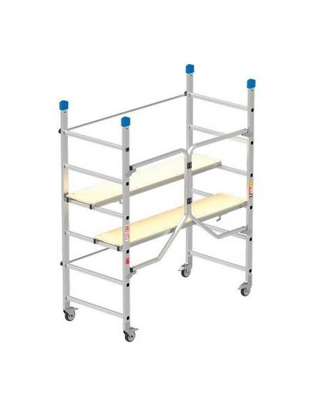 TRABATTELLO DINAMICO MARCHETTI ALLUMINIO RICHIUDIBILE CM 155-26X82 H.CM 110/188