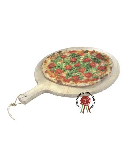 TAGLIERE LEGNO ROTONDO ABETE CM 34 H.MM 18