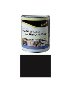 SMALTO ACQUA HAND NERO LUCIDO RAL 9011 ML 750