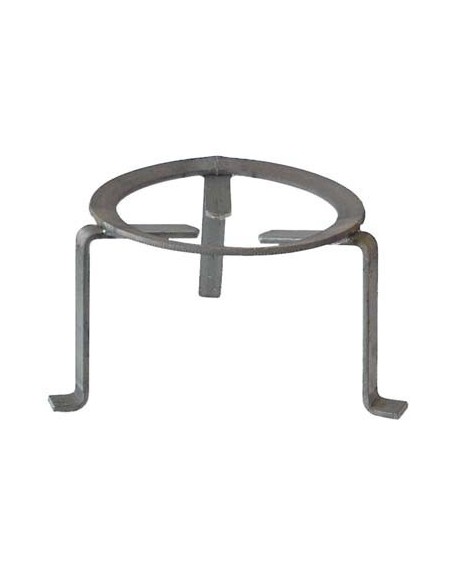 TREPPIEDE CALDARA CIRCOLARE ACCIAIO CM 30
