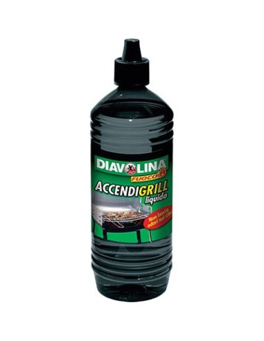 ACCENDIFUOCO LIQUIDO DIAVOLINA FUOCO LT 1 UTILIZZO EX ART  11 DM 17/05/1995 N. 322