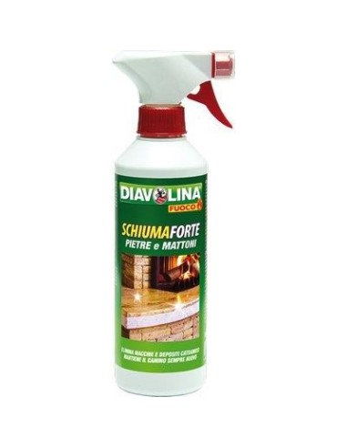 PULITORE PIETRA E MATTONI SPRAY DIAVOLINA FUOCO ML 500