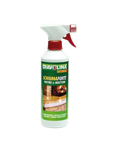 PULITORE PIETRA E MATTONI SPRAY DIAVOLINA FUOCO ML 500