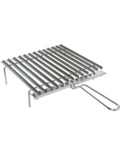GRATICOLA BARBECUE RECUPERO GRASSO OMPAGRILL INOX CM 50X35