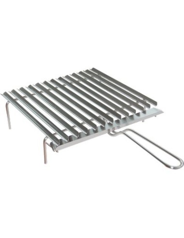 GRATICOLA BARBECUE RECUPERO GRASSO OMPAGRILL INOX CM 50X35