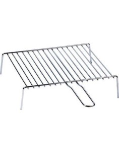 GRATICOLA BARBECUE A BARRE SINGOLA FD ACCIAIO CROMATO CM 35X30