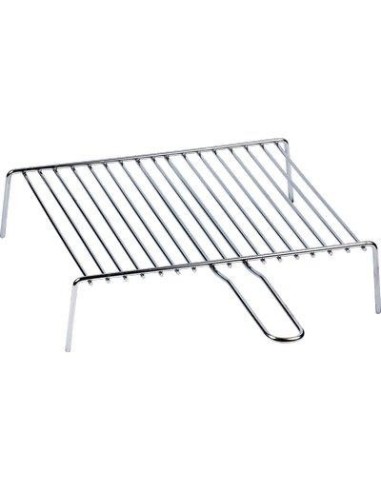 GRATICOLA BARBECUE A BARRE SINGOLA FD ACCIAIO CROMATO CM 35X30