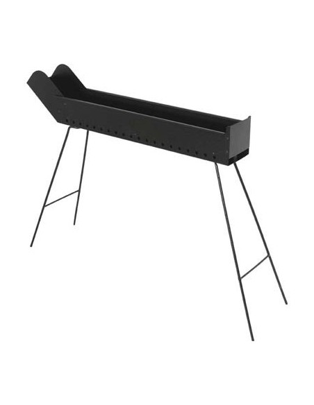 BARBECUE CARBONELLA CUOCISPIEDINI PLUS MILLE CM 80X15 H.CM 65 RICHIUDIBILE