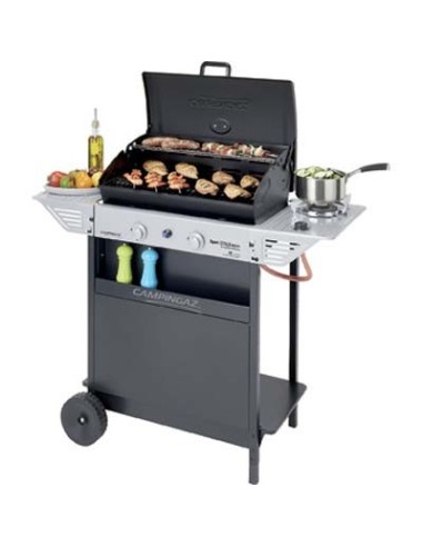 BARBECUE GAS XPERT 200 LS ROCKY CAMPINGAZ FUOCHI 2+1 CM 108X48 H.CM 124