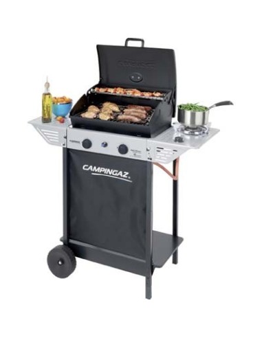 BARBECUE GAS XPERT 100 + ROCKY CAMPINGAZ FUOCHI 2+1 CM 98X48 H.CM 124