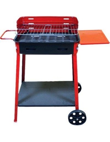 BARBECUE CARBONELLA + RUOTE FD CM 45X30 H.CM 85