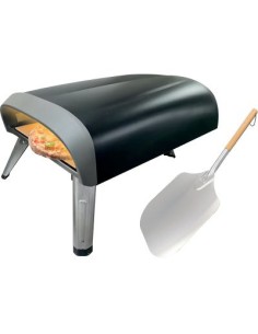 FORNO PIZZA DELIZIOSO DOMUS GAS CM 50X39 H.CM 29 + PALA