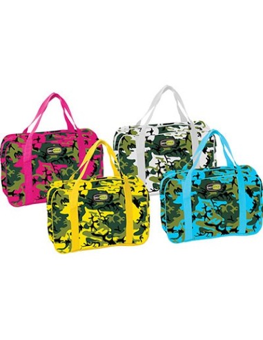 BORSA TERMICA CAMOUFLAGE 8 GIOSTYLE LT 8 CM 30X12X22 COLORI MIX