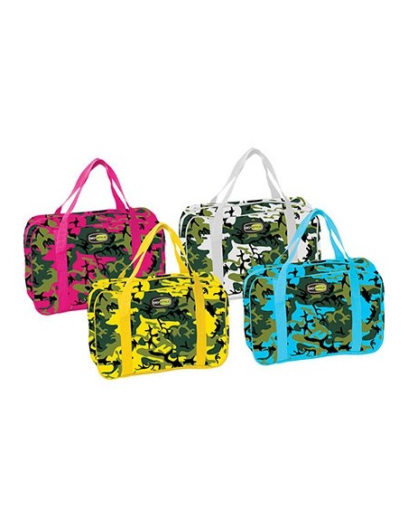 BORSA TERMICA CAMOUFLAGE 8 GIOSTYLE LT 8 CM 30X12X22 COLORI MIX