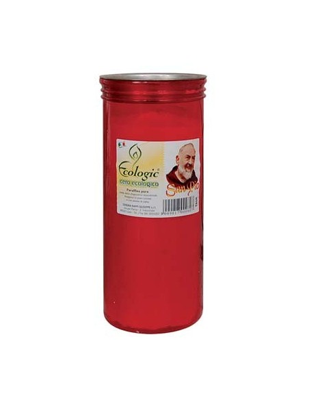 CERO VOTIVO ROSSO T.80K MM 80X210 GR 350