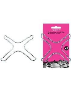 RIDUTTORE X FORNELLO GAS PRONTY ACCIAIO CROMATO CF - PZ 2