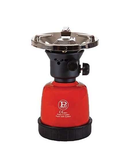 FORNELLO GAS A CARTUCCIA PROJECT ACCIAIO VERNICIATO KW 2,2 GR/H 160 COOK 100