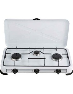 FORNELLO GAS FIRE 3 DOMUS ACCIAIO VERNICIATO BRUCIATORE 3 KW 3,4