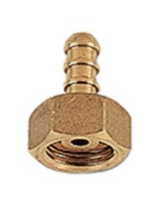 PORTAGOMMA GPL GIRELLO FEMMINA OTTONE MM 10 W20X1/14"SXF