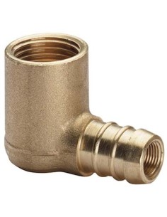 PORTAGOMMA METANO 90° FILETTO FEMMINA OTTONE MM 14 1/2F