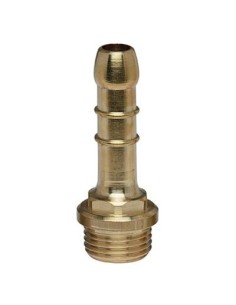 PORTAGOMMA METANO DRITTO FILETTO MASCHIO OTTONE MM 14 1/2M