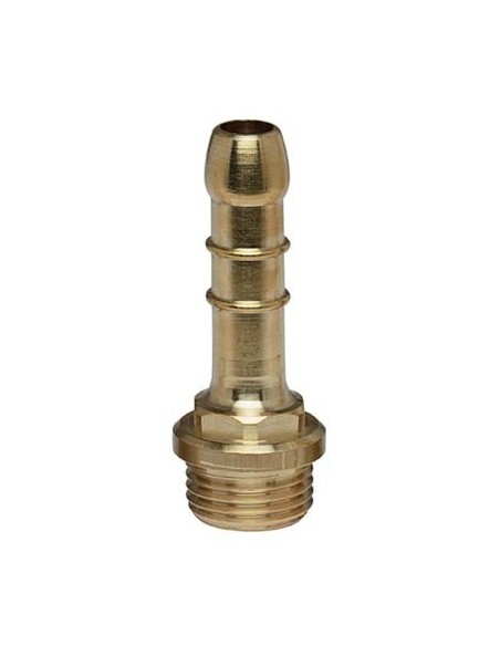 PORTAGOMMA METANO DRITTO FILETTO MASCHIO OTTONE MM 14 1/2M