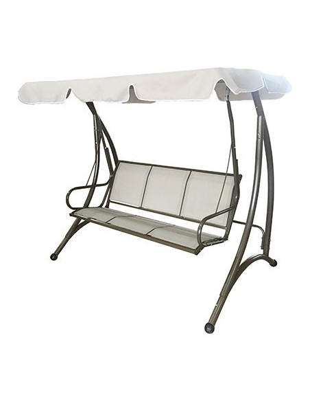 DONDOLO KUTA DOMUS ACCIAIO VERN TEXTILENE CM 194X119 H.CM 170