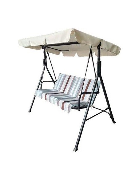 DONDOLO MANY DOMUS ACCIAIO VERN/FANTASIA CM 170X110 H.CM 153