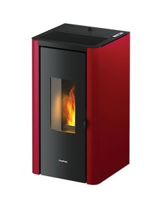 STUFA PELLET INDIGO FREEPOINT BORDEAUX KW 7 MM 465X455 H.MM 895