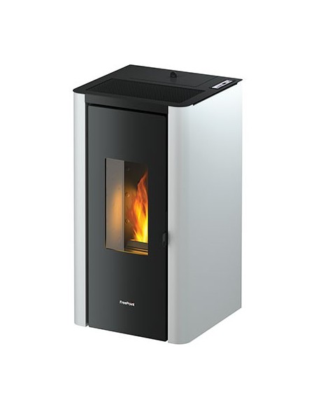 STUFA PELLET INDIGO FREEPOINT BIANCO KW 7 MM 465X455 H.MM 895