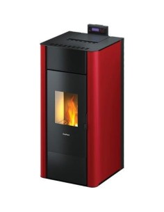 TERMO STUFA PELLET TESIS 22 IDRO FREEPOINT BORDEAUX KW 22,8 MM 510,5X520 H.MM 1100