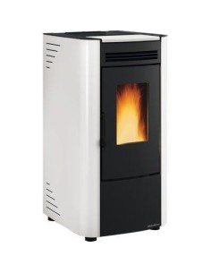 STUFA PELLET KETTY EVO 2.0 EXTRAFLAME BIANCO KW 7,4 MM 456X507 H.MM 884