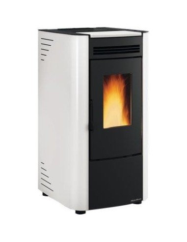 STUFA PELLET KETTY EVO 2.0 EXTRAFLAME BIANCO KW 7,4 MM 456X507 H.MM 884