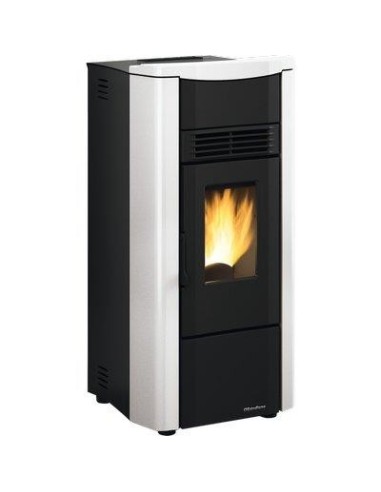 STUFA PELLET GIUSY EVO 2.0 EXTRAFLAME BIANCO KW 8 MM 498X504 H.MM 1022