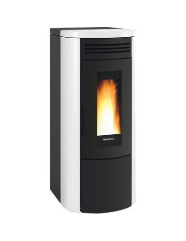 TERMO STUFA PELLET COSTANZA IDRO EXTRAFLAME BIANCO KW 18,5 MM 495X593 H.MM 1153