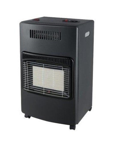 STUFA GAS GPL INFRAROSSI MITRA VENTILATA NERO WATT 4200 CM 42X38 H.CM 72