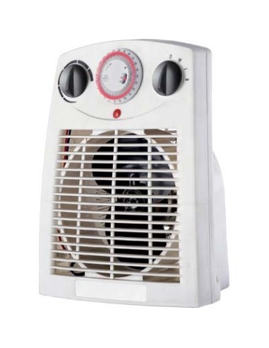 TERMOVENTILATORE TAVOLO + TERMOSTATO ULTRA EFFE VOLT 230 KW 1/2 + TIMER CM 22X14 H.CM 29