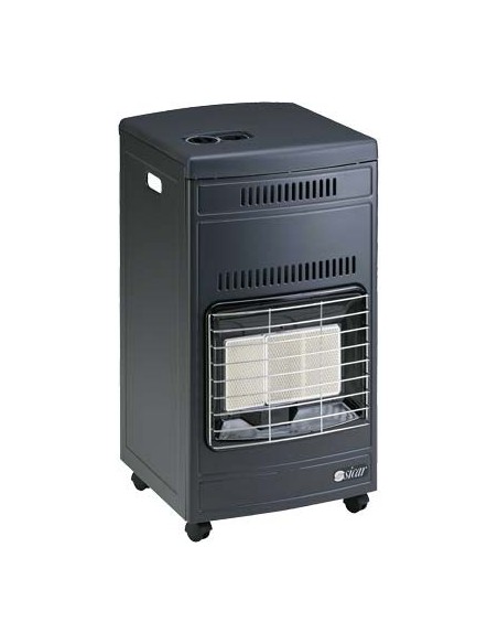 STUFA GAS GPL INFRAROSSI EURO 92T SICAR GRIGIO VENTILATA WATT 4200 CM 42X45 H.CM 77,5