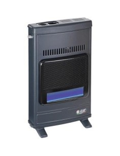 STUFA GAS METANO FIAMMA BLU A PARETE ECO 45 SICAR GRIGIO WATT 4100 CM 43X15 H.CM 64