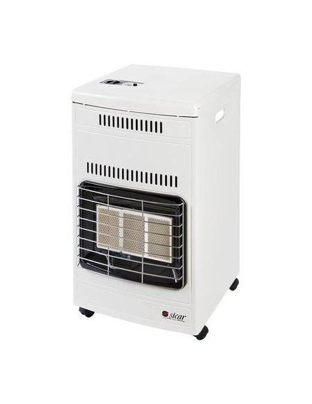 STUFA GAS GPL INFRAROSSI EURO 90 SICAR BIANCO WATT 4200 CM 42X45 H.CM 77,5