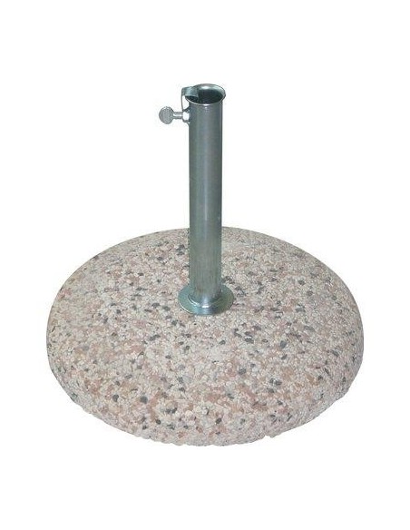 BASE X OMBRELLONE CEMENTO GRANIGLIATO CM 46 F.MM 46 KG 25