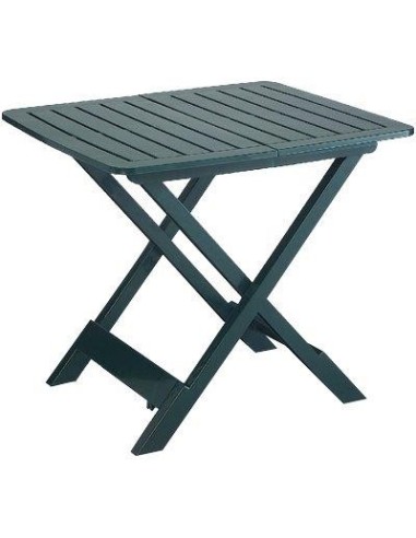 TAVOLO TEVERE PROGARDEN PP VERDE CM 80X72 H.CM 70