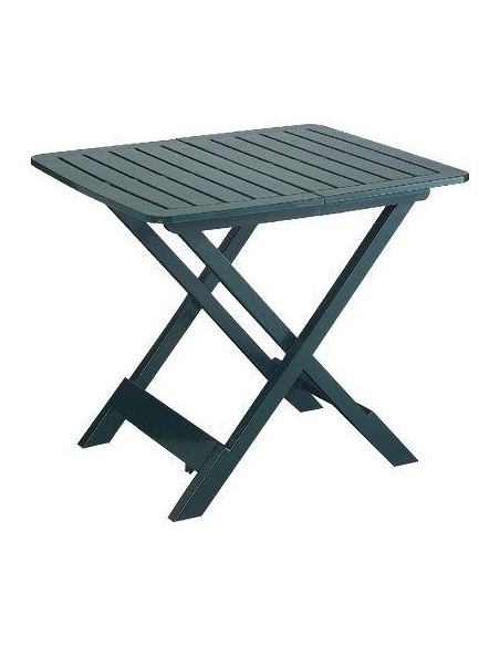 TAVOLO TEVERE PROGARDEN PP VERDE CM 80X72 H.CM 70