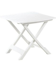 TAVOLO TEVERE PROGARDEN PP BIANCO CM 80X72 H.CM 70