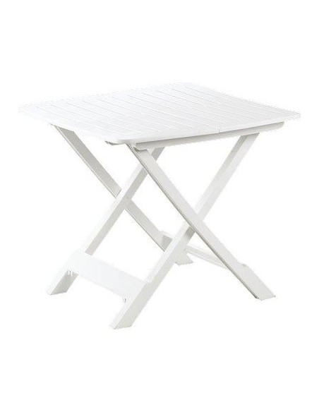 TAVOLO TEVERE PROGARDEN PP BIANCO CM 80X72 H.CM 70
