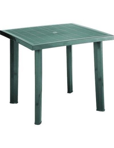 TAVOLO FIOCCO PROGARDEN PP VERDE CM 80X75 H.CM 72