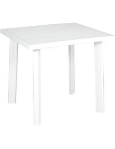 TAVOLO FIOCCO PROGARDEN PP BIANCO CM 80X75 H.CM 72