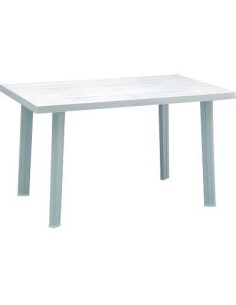 TAVOLO VELO PROGARDEN PP BIANCO CM 126X76 H.CM 72