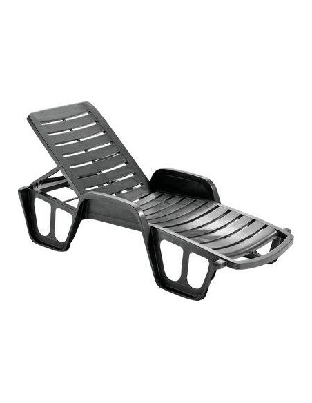 LETTINO IMPILABILE PROGARDEN PP ANTRACITE CM 71X192 H.CM 46